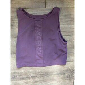 Nike Pro‎ Women's Sports Bra Size Small Purple